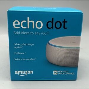 Amazon Echo Dot (3rd Generation) Smart Speaker - Sandstone - Sealed